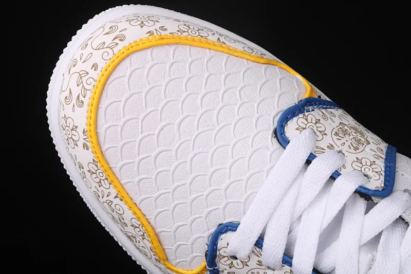All categories Air Jordan Jordan series basketball shoes Air Jordan 1 Mid The Shoe Surgeon x Air Jordan 1 "Day of the Dead" AJ1 Joe 1 Day of the Dead retro high-top versatile cultural basketball shoes BQ6827-100